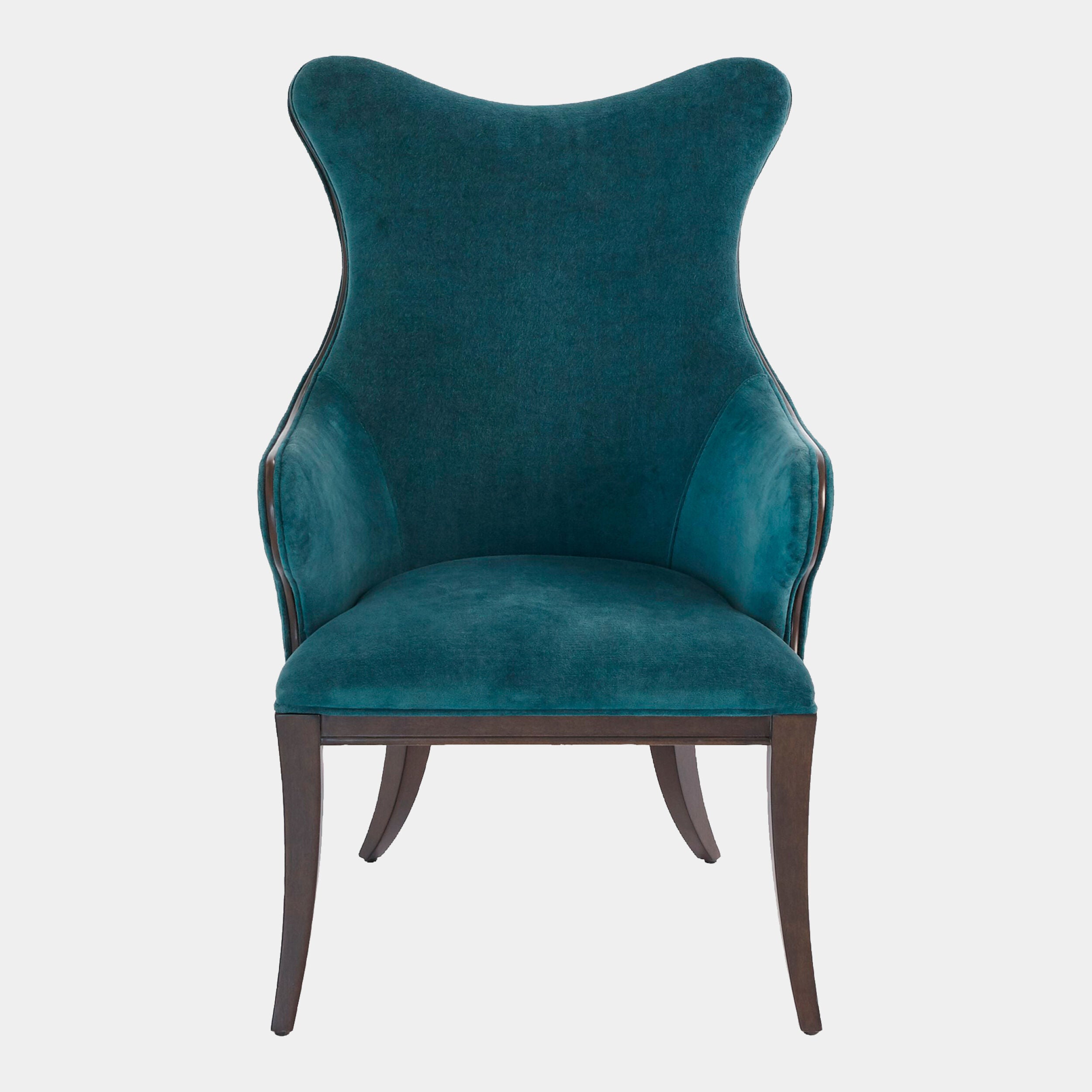 Evelyn Chair-Dragonfly Velvet