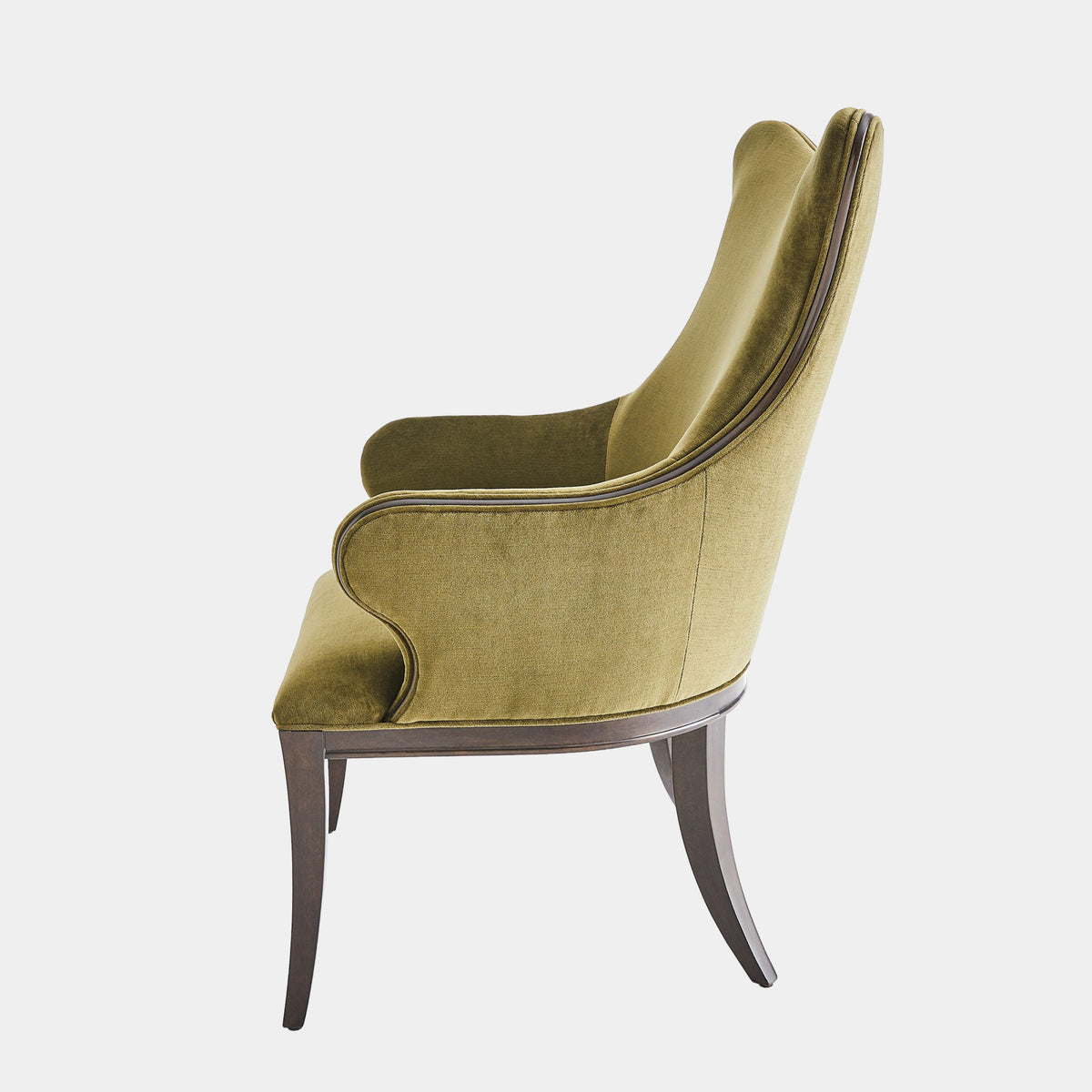 Evelyn Chair-Moss Velvet