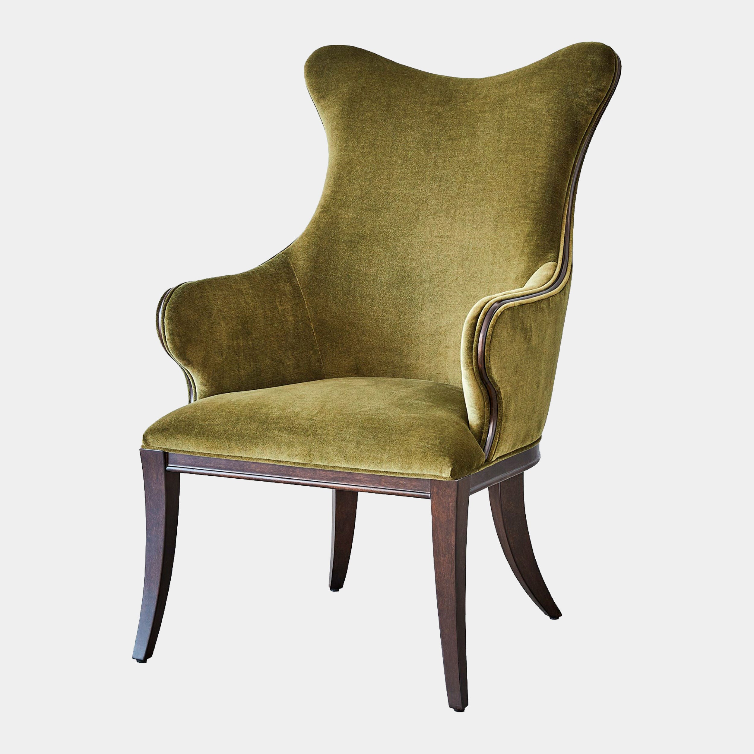 Evelyn Chair-Moss Velvet