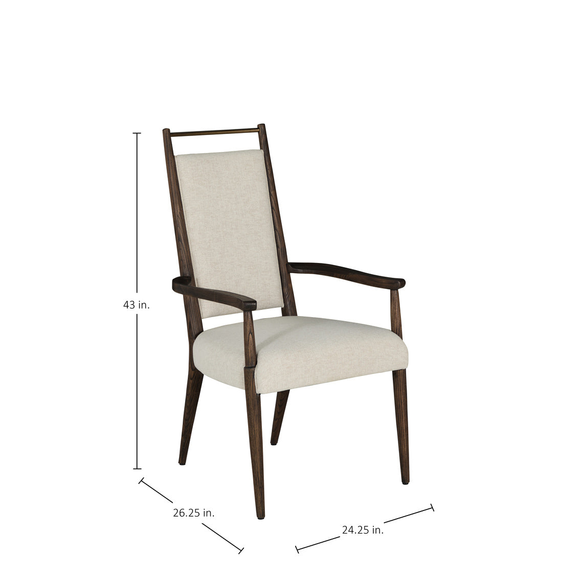 Highland Dining Arm Chair - Dusk