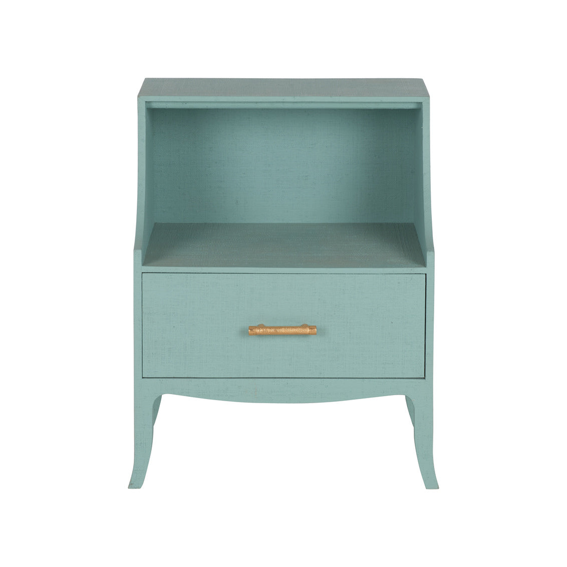 George III Bedside Table - Blue in 31 / Wood - Chelsea House
