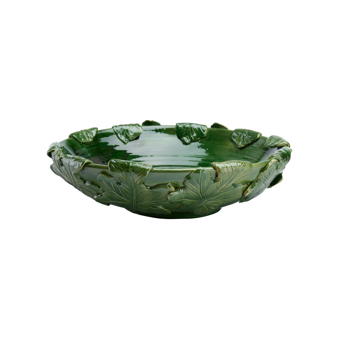 Fig Leaf Low Bowl