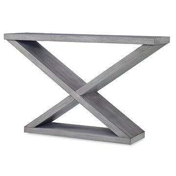 Salone Double-V Console - Ash Grey