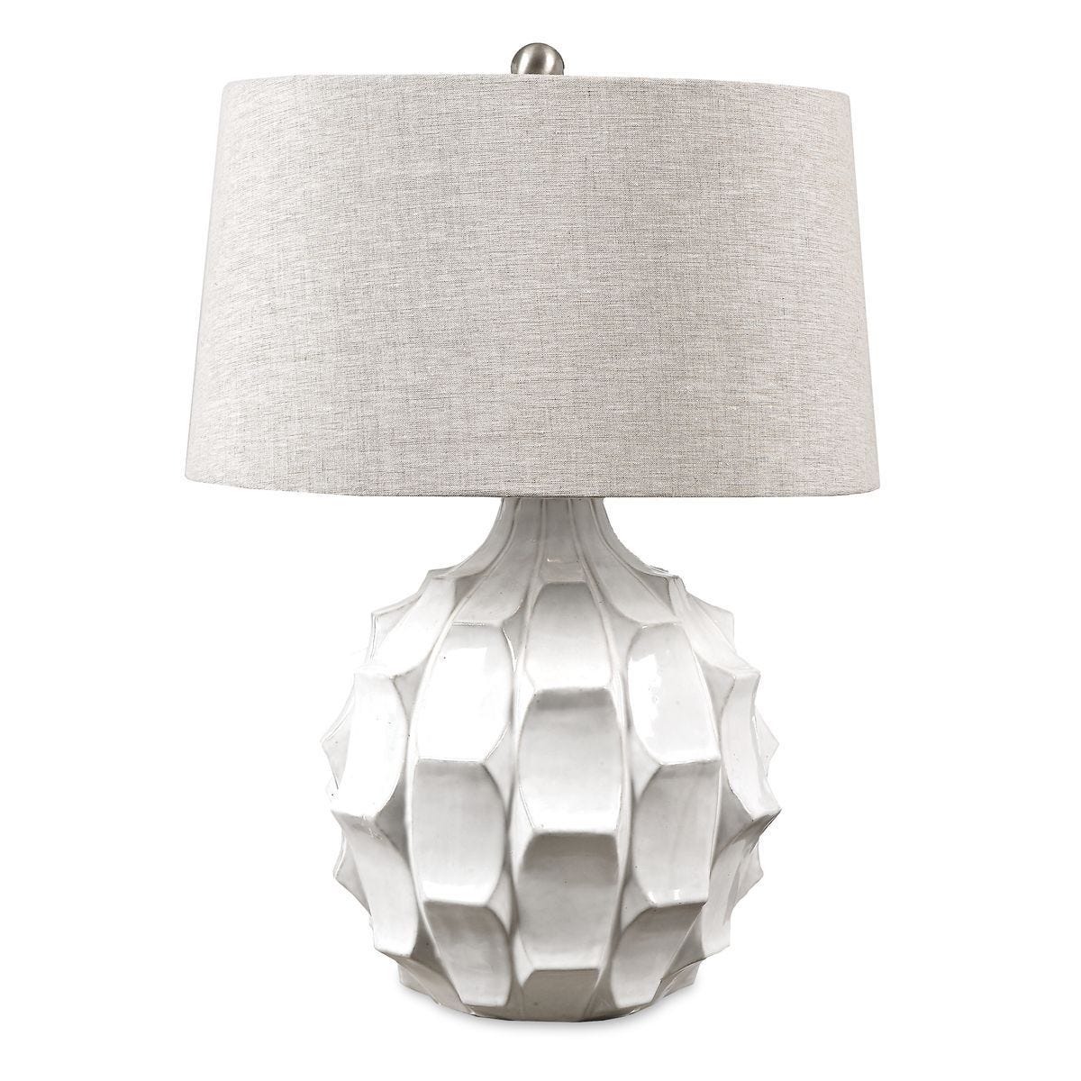Guerina Table Lamp, White – Lamps by Uttermost | Sutter & Vale