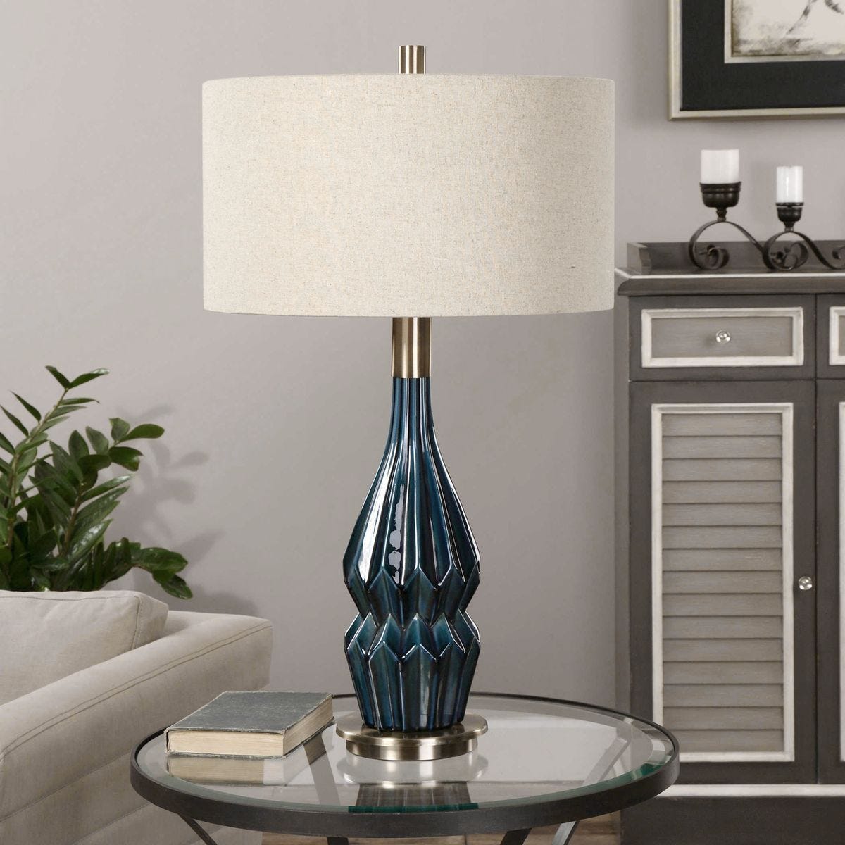 Prussian Table Lamp – Lamps by Uttermost | Sutter & Vale