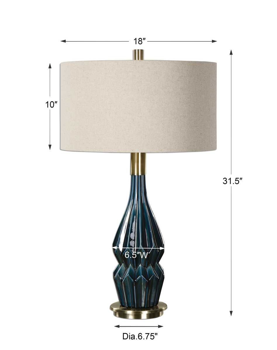 Prussian Table Lamp – Lamps by Uttermost | Sutter & Vale
