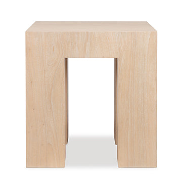 Magnus End Table — Blanca