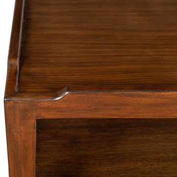 Crenellated End Table
