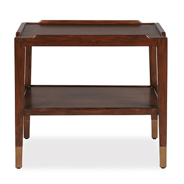 Crenellated End Table