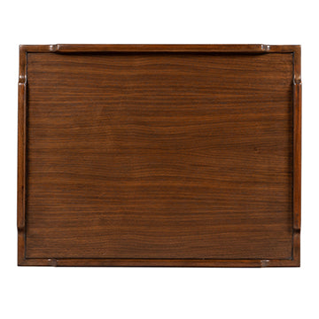 Crenellated End Table