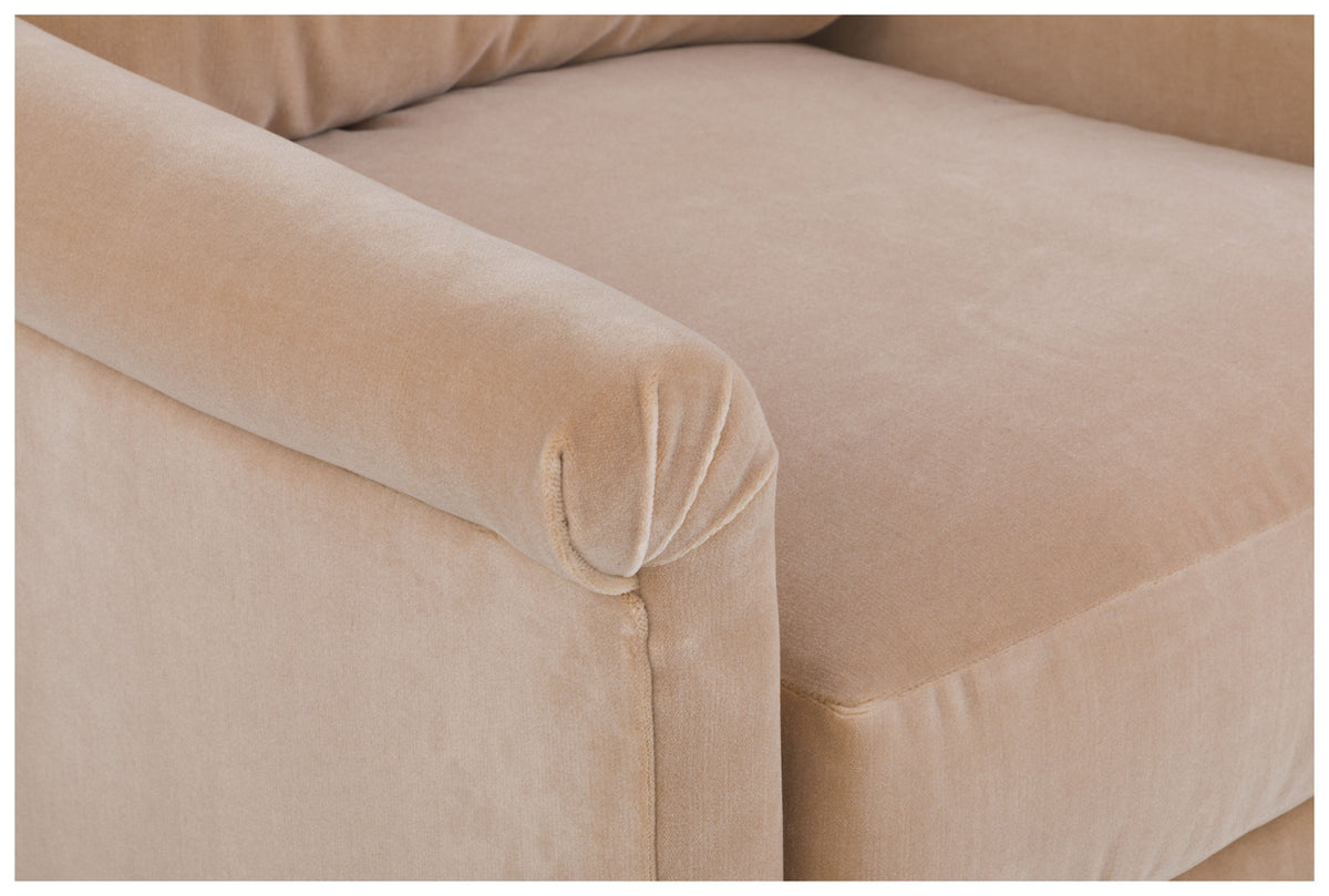 Olivia Leather Swivel Chair (L-2722-31) - Fairfield Chair
