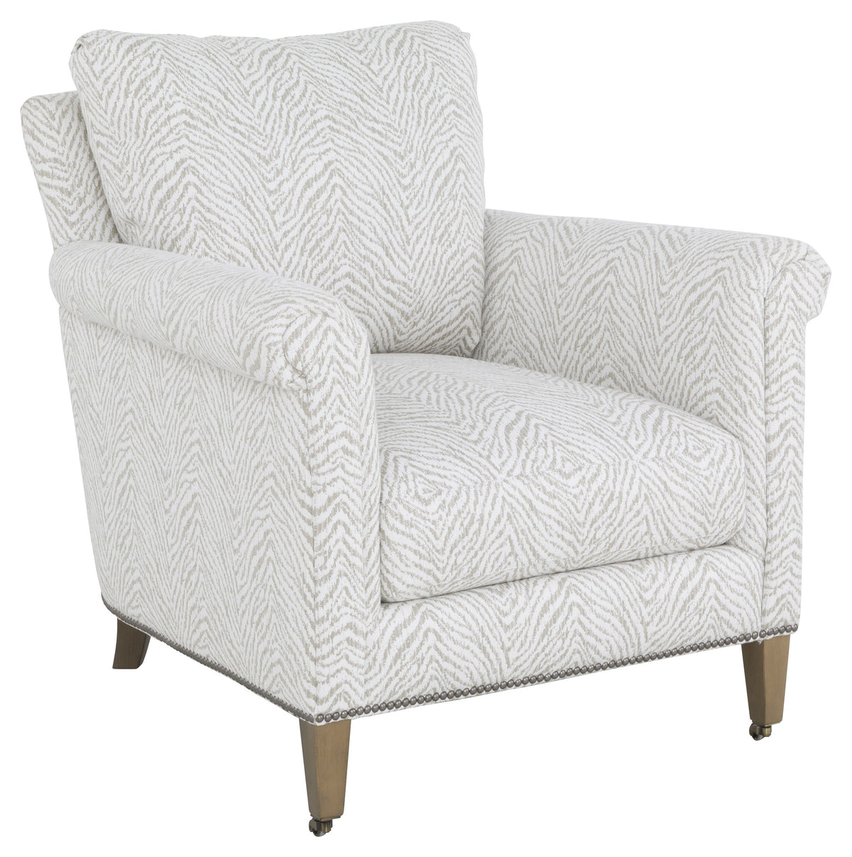Flynn Leather Lounge Chair (L-2729-01-6) - Fairfield Chair