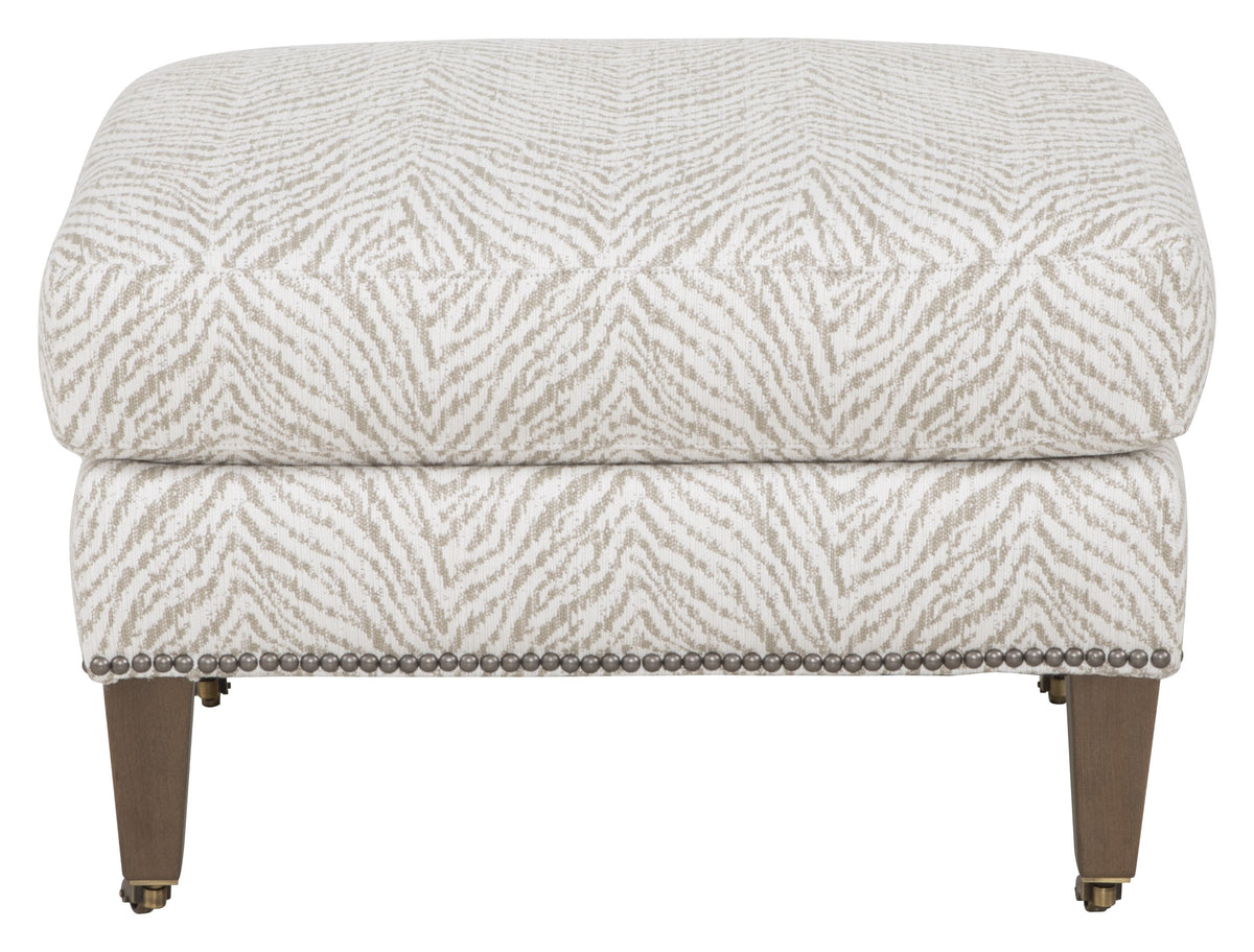 Flynn Leather Ottoman (L-2729-20-6) - Fairfield Chair