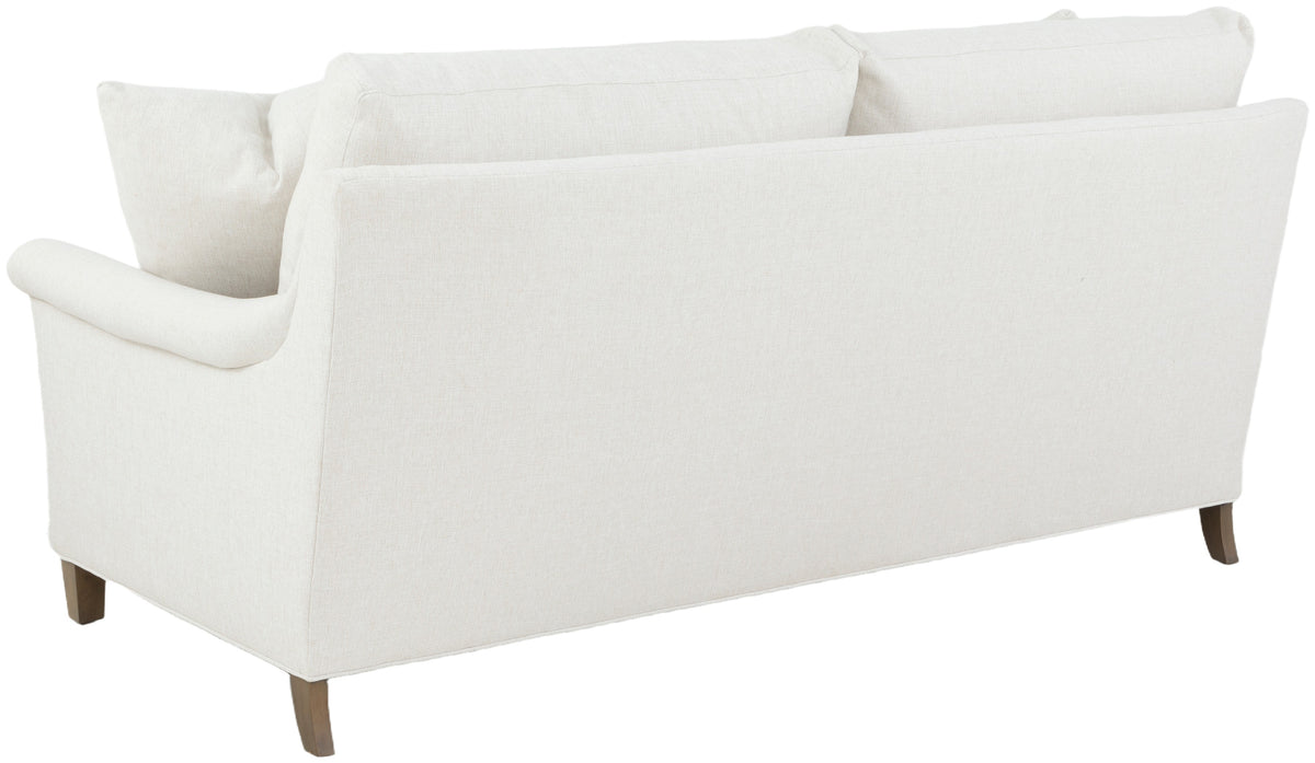 80" Leather Rolled Pleated Arm Sofa (L-2739-80) - Fairfield Chair