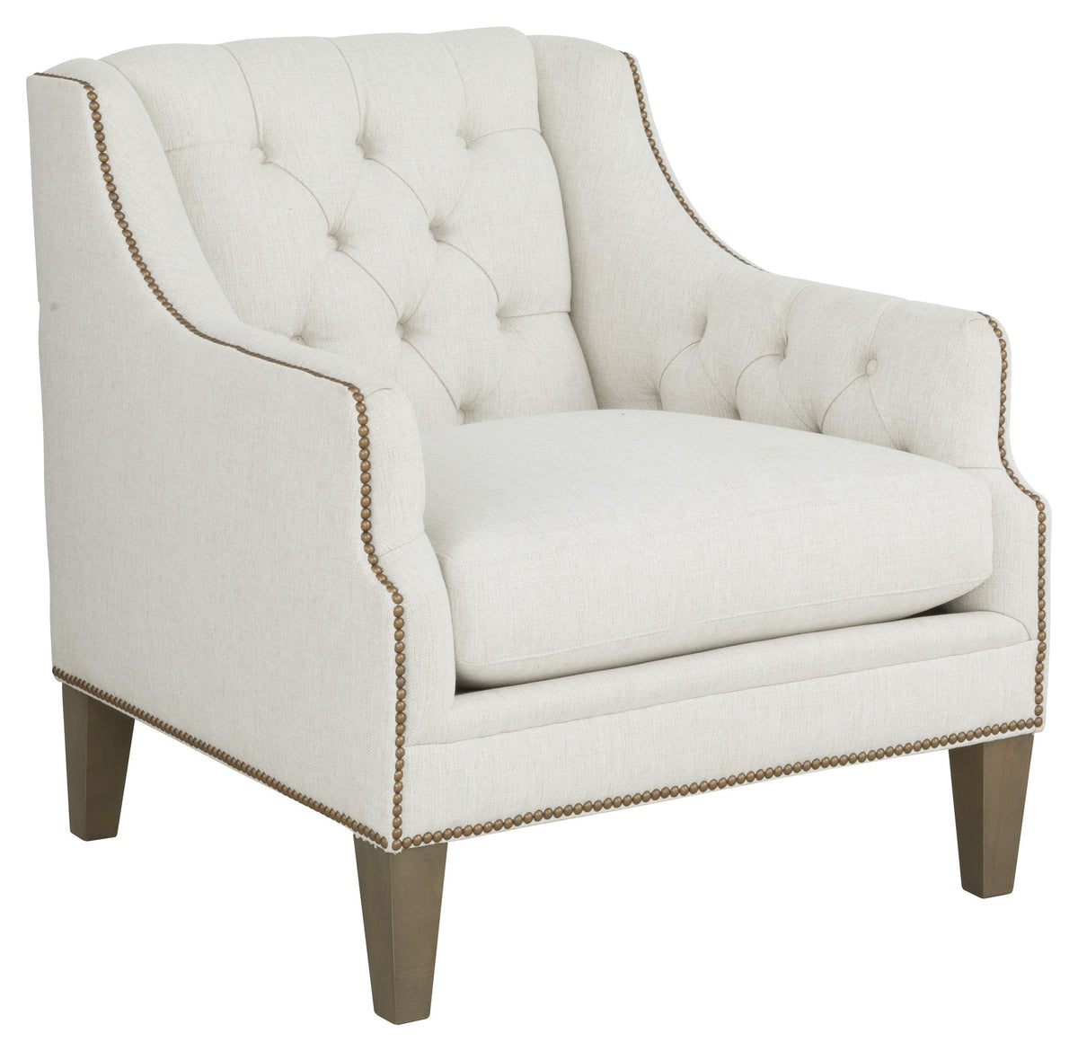 Knickerbocker Tufted Lounge Chair (2752-01) - Fairfield Chair