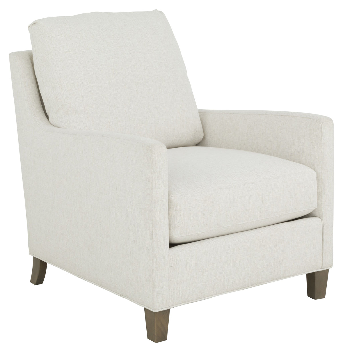 Leather Tapered Arm Lounge Chair (L-2760-01) - Fairfield Chair