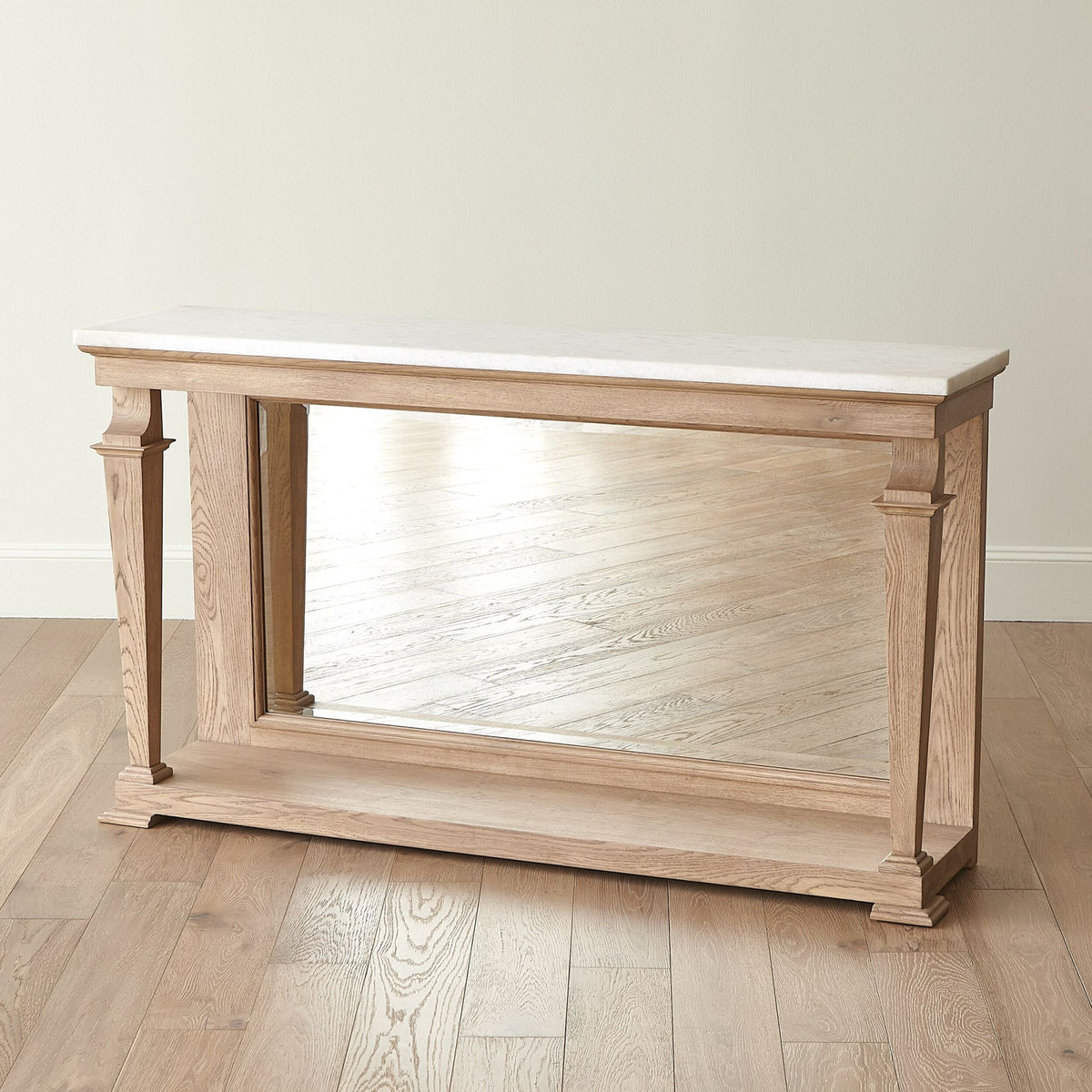 Josephine Console-Bleached Oak
