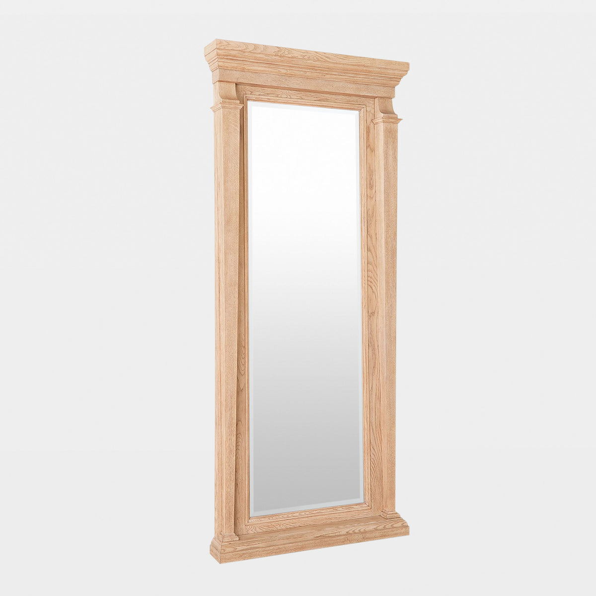 Josephine Floor Mirror-Bleached Oak