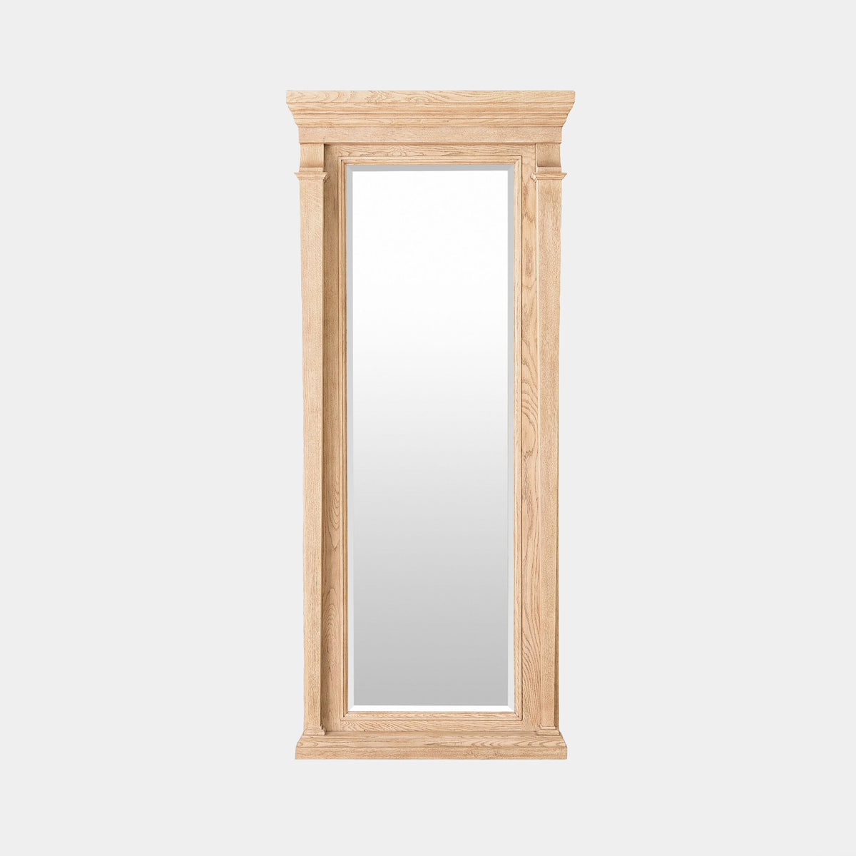 Josephine Floor Mirror-Bleached Oak