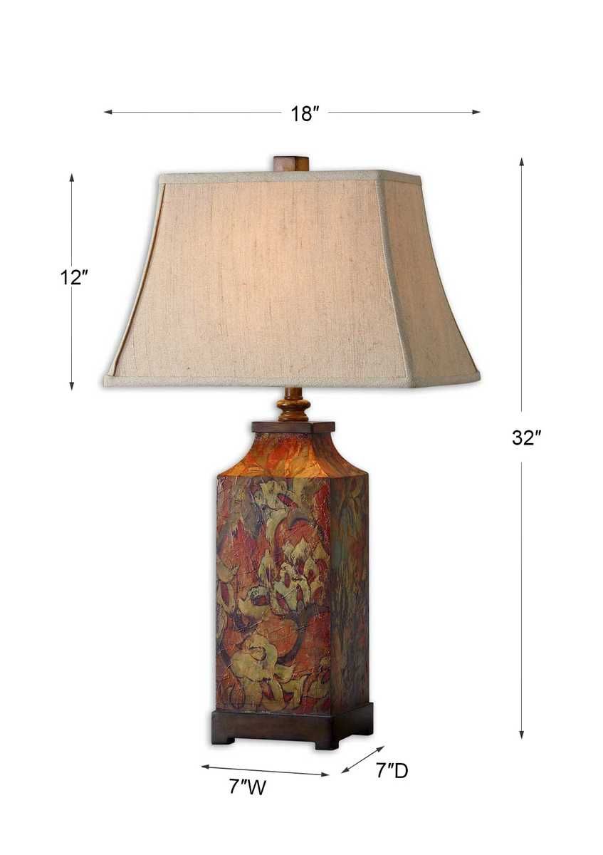 Colorful Flowers Table Lamp – Lamps by Uttermost | Sutter & Vale