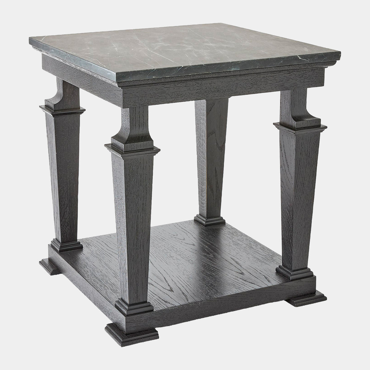 Josephine Side Table-Blackened Oak