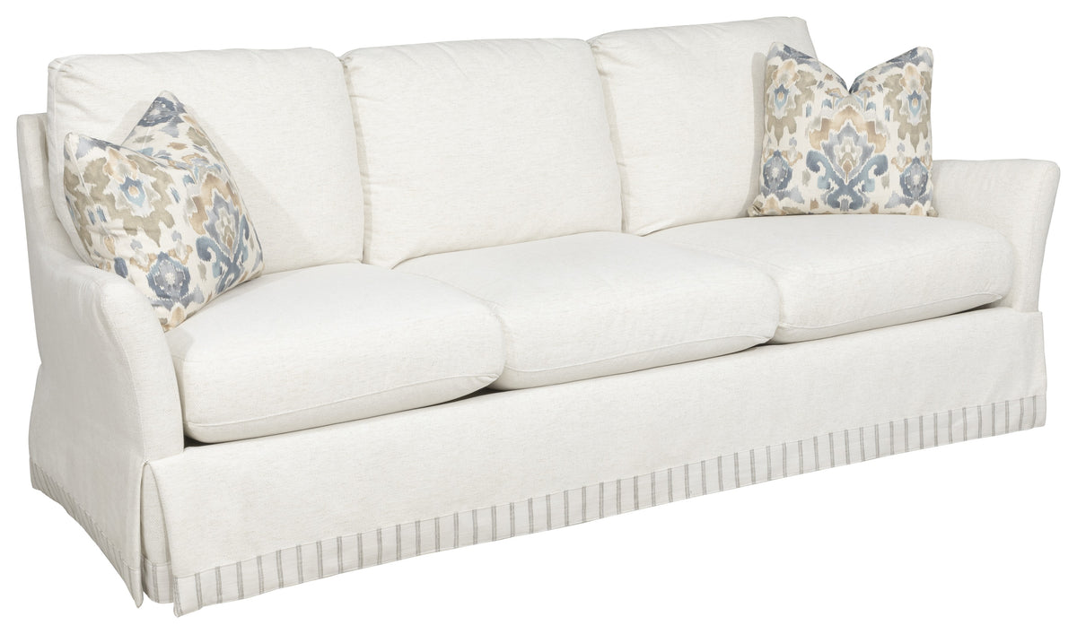 91" Flared Arm Skirted Sofa (2770-50-W) - Fairfield Chair