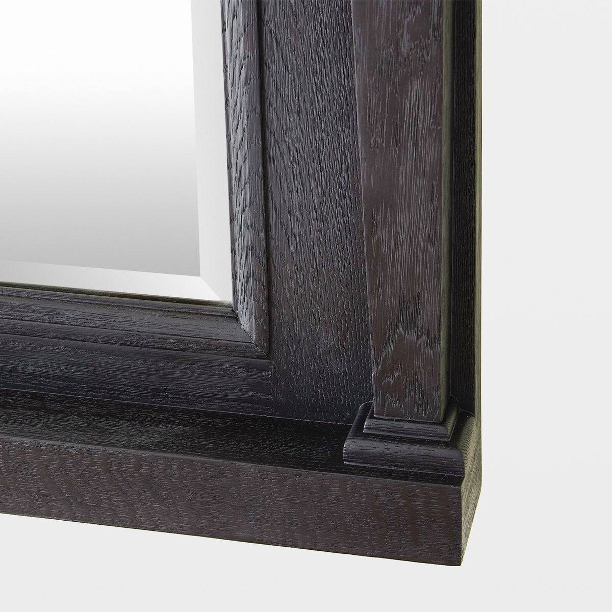Josephine Floor Mirror-Blackened Oak