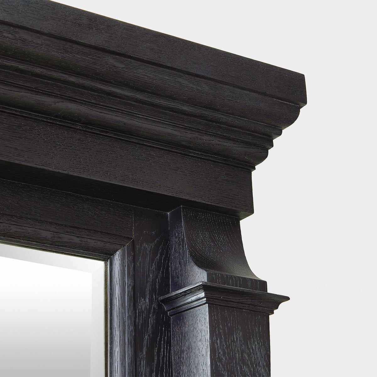 Josephine Floor Mirror-Blackened Oak