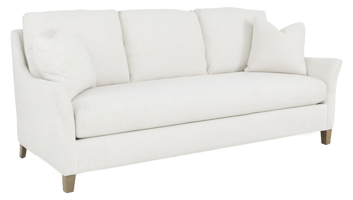 91" Leather Flared Arm Sofa (L-2773-50) - Fairfield Chair