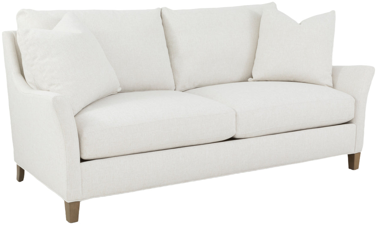 81" Leather Flared ArmSofa (L-2774-80) - Fairfield Chair