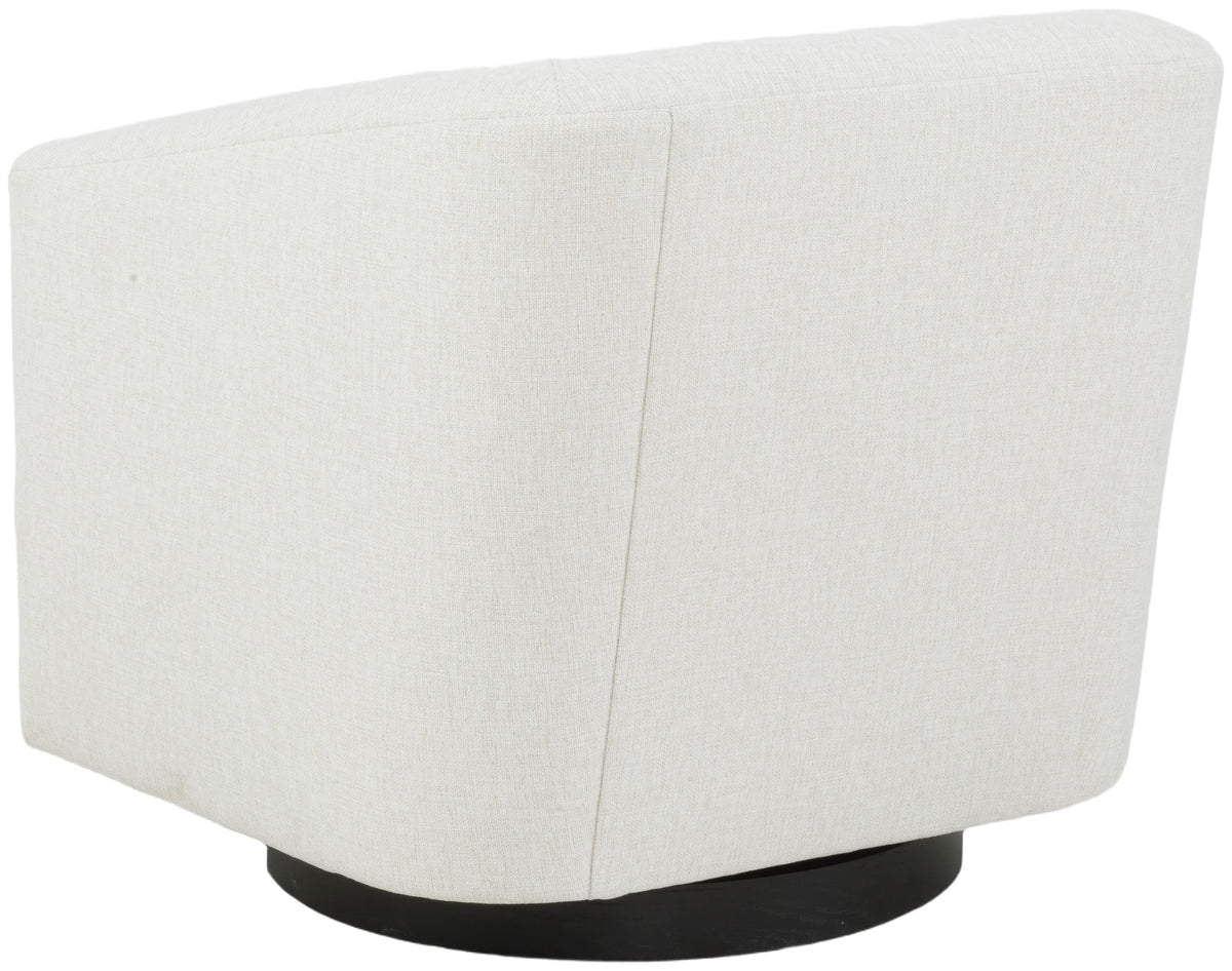 Coco II Leather Plain Back Lounge Chair (L-2780-01) - Fairfield Chair