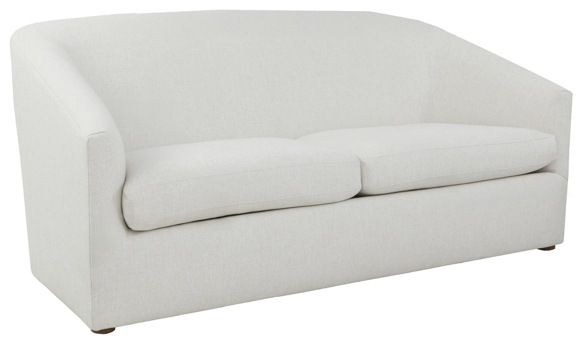 Coco II Plain Back 77" Leather Sofa (L-2780-77) - Fairfield Chair