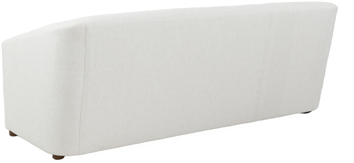 Coco II Plain Back 88" Leather Sofa (L-2780-88) - Fairfield Chair