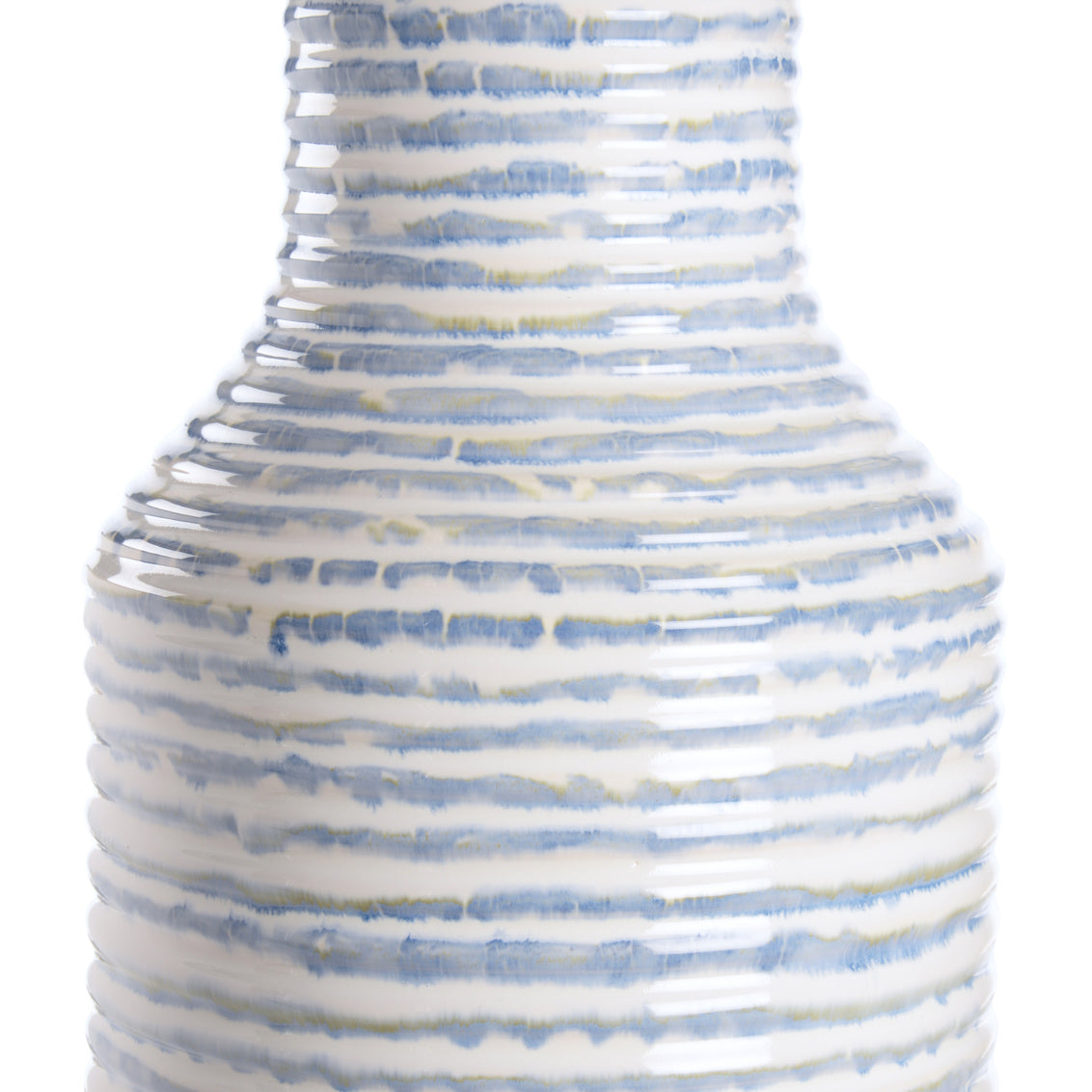 Lydia Lamp - Blue/White