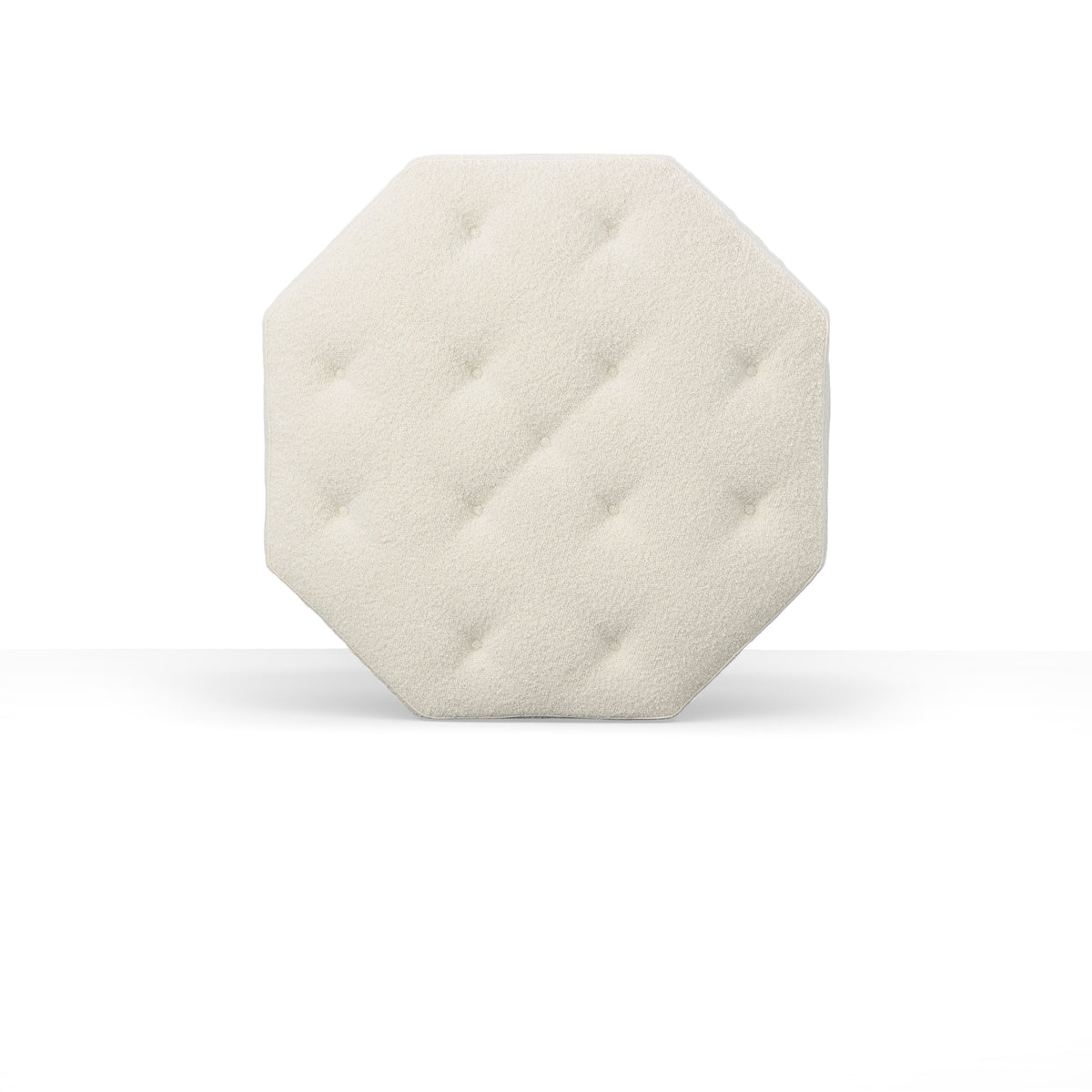 Dominique Wood Base Cocktail Ottoman