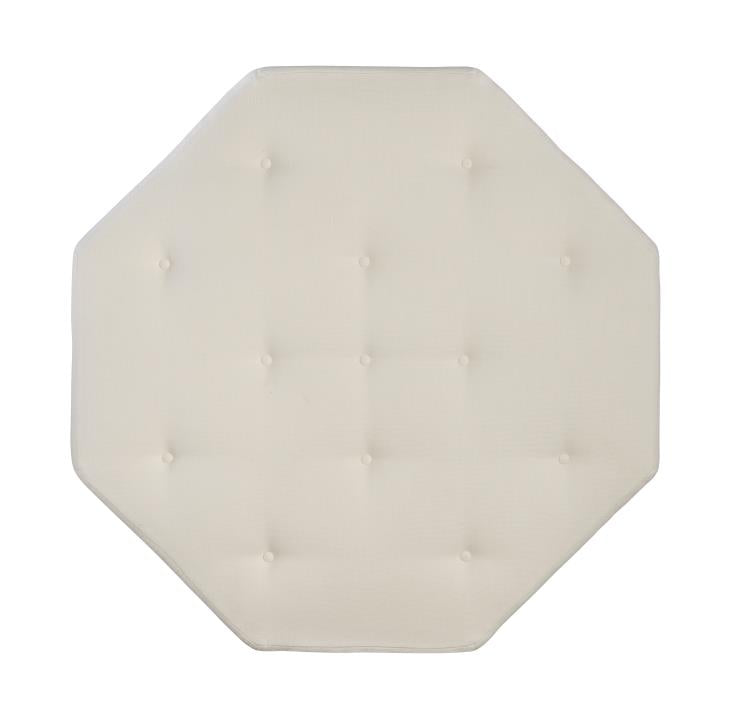 Dominique Wood Base Cocktail Ottoman