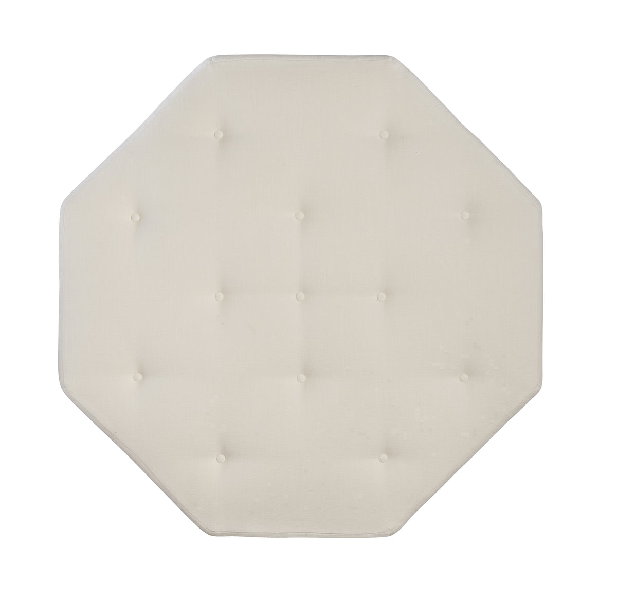 Dominique Wood Base Cocktail Ottoman