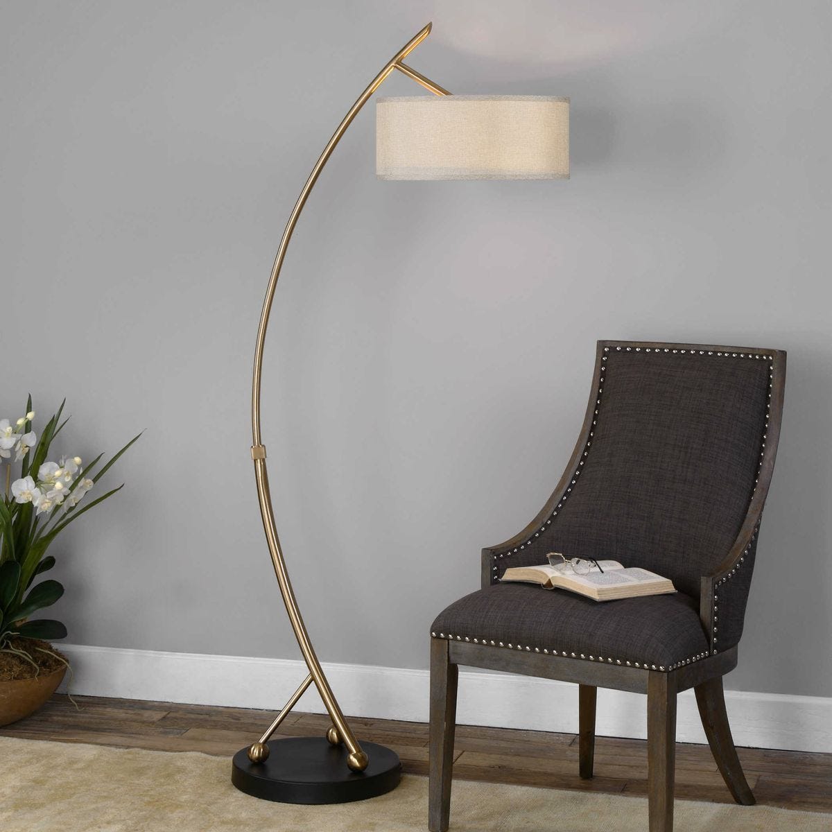 Vardar Floor Lamp – Lamps by Uttermost | Sutter & Vale