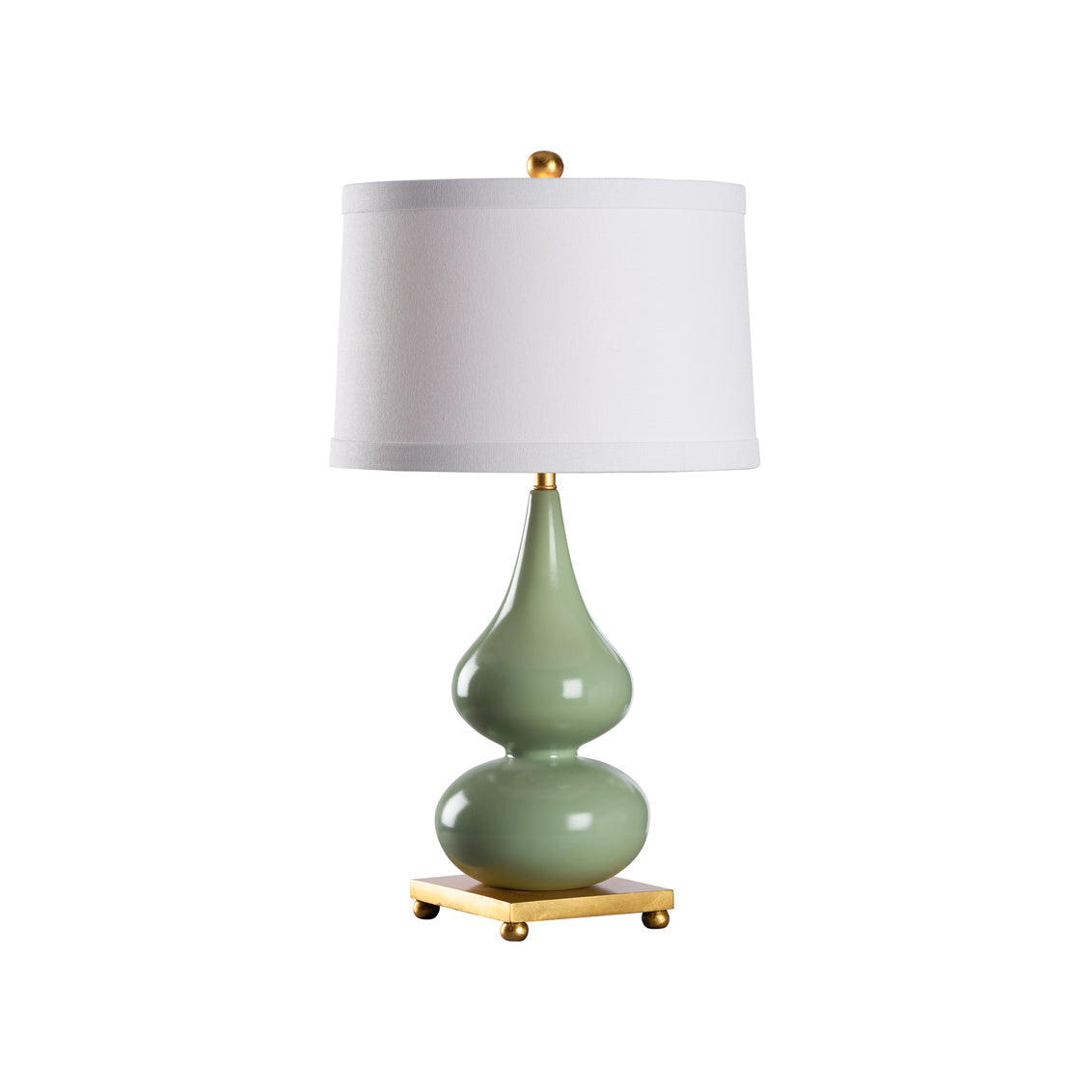 Whitney Lamp - Laurel Green