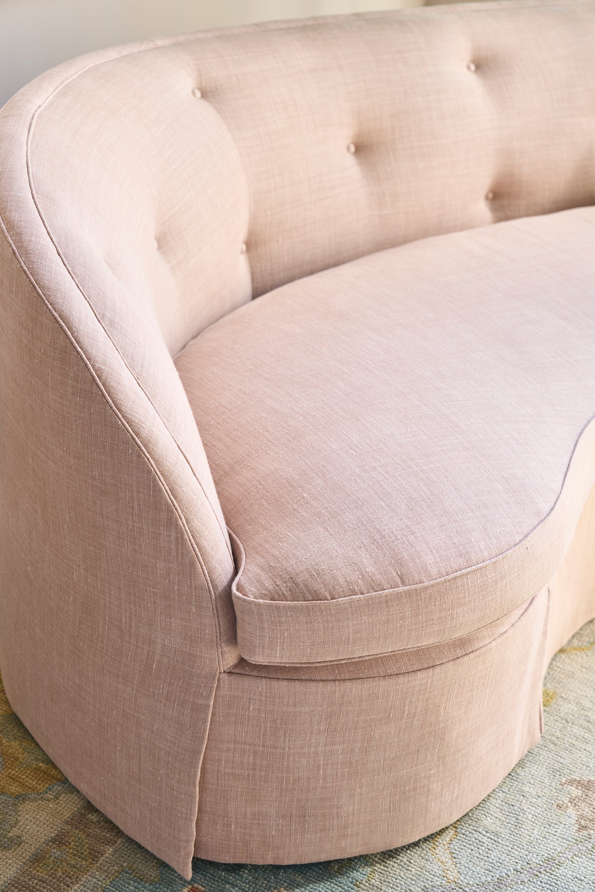 Lottie Skirted Sofa