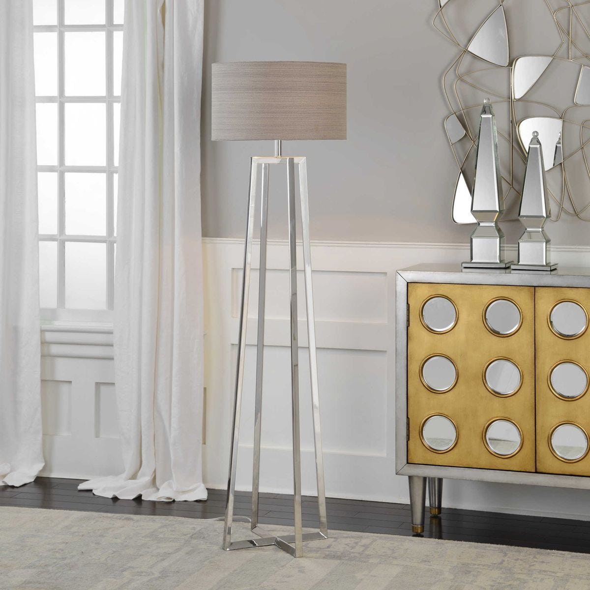 Keokee Floor Lamp – Lamps by Uttermost | Sutter & Vale