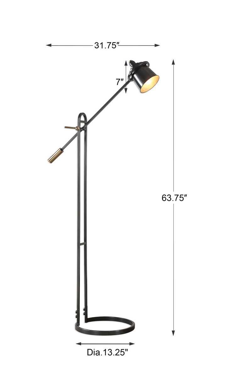 Chisum Floor Lamp – Lamps by Uttermost | Sutter & Vale