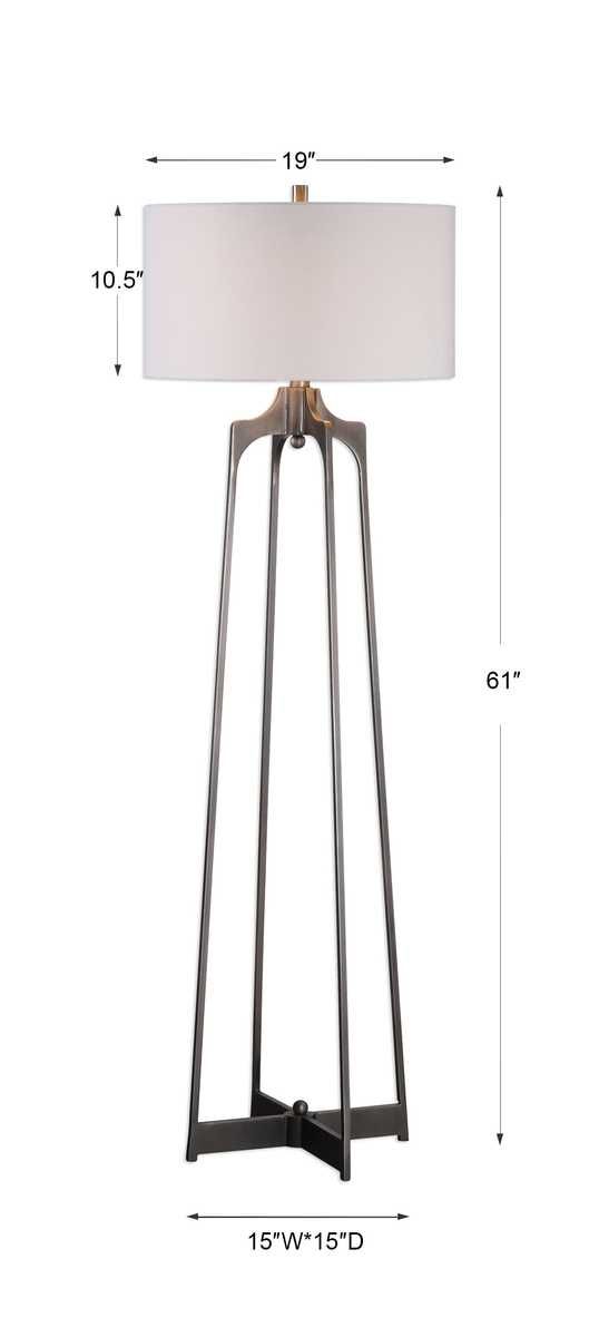 Adrian Floor Lamp – Lamps by Uttermost | Sutter & Vale