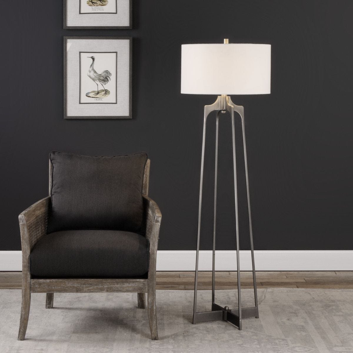 Adrian Floor Lamp – Lamps by Uttermost | Sutter & Vale