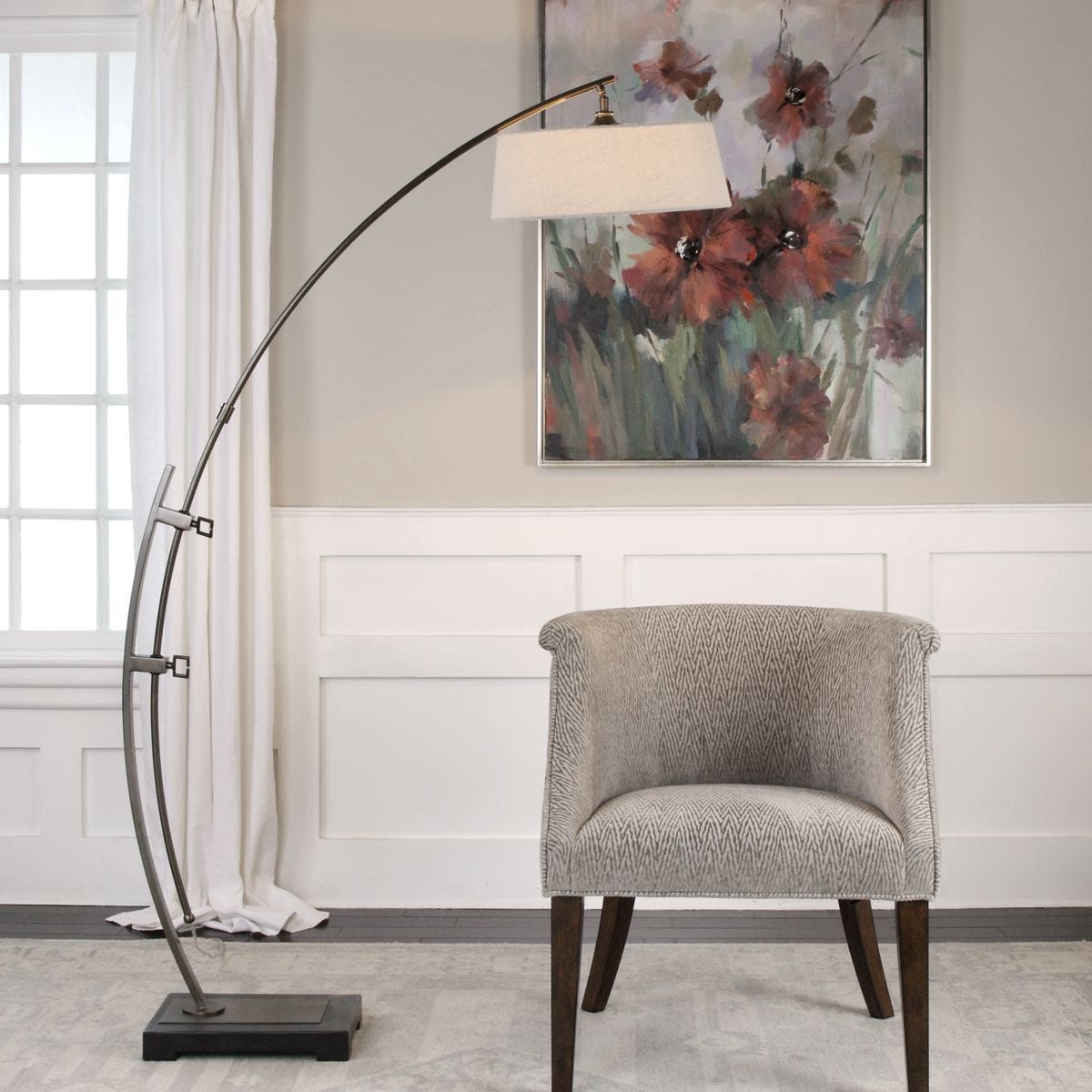 Calogero Floor Lamp – Lamps by Uttermost | Sutter & Vale