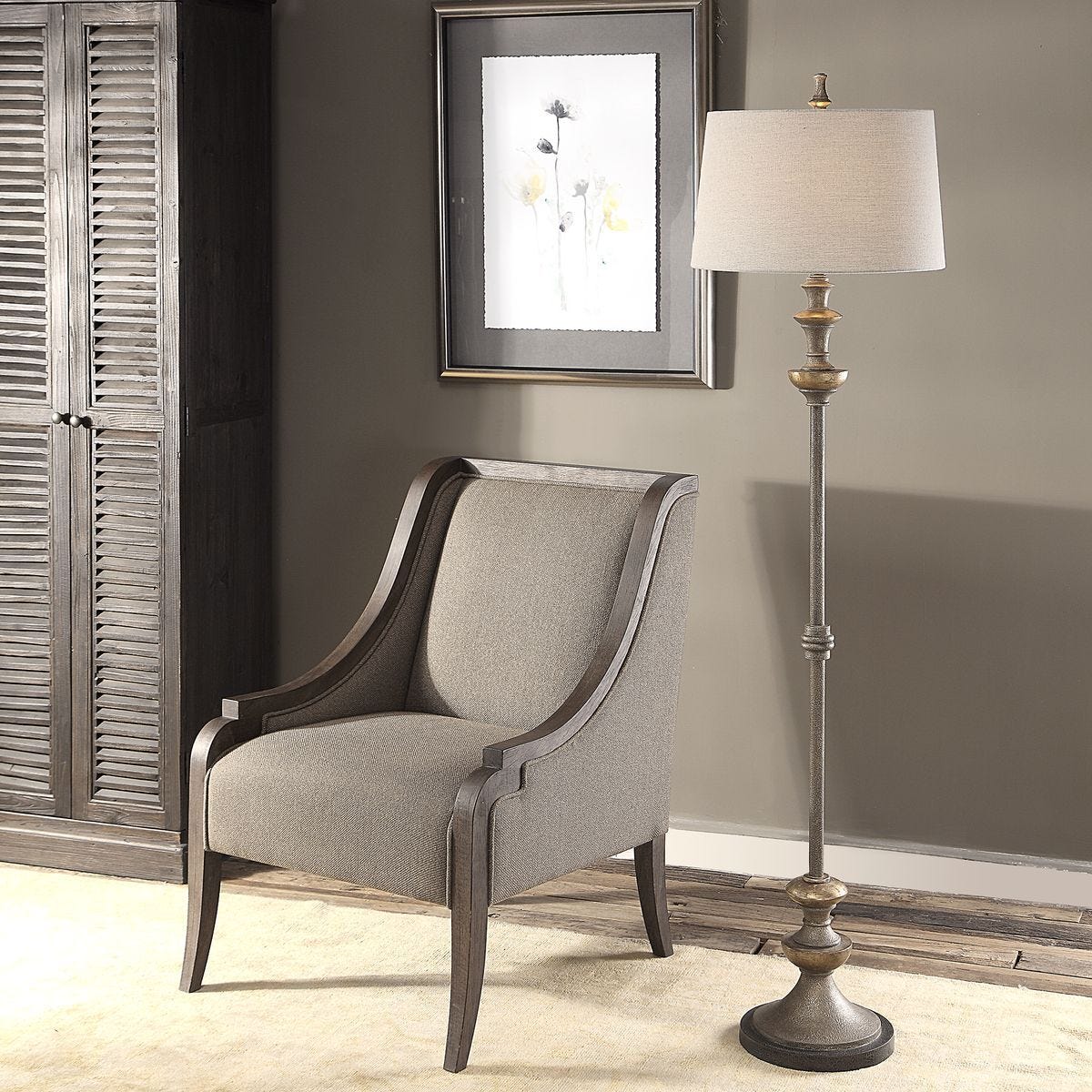 Vetralla Floor Lamp – Lamps by Uttermost | Sutter & Vale