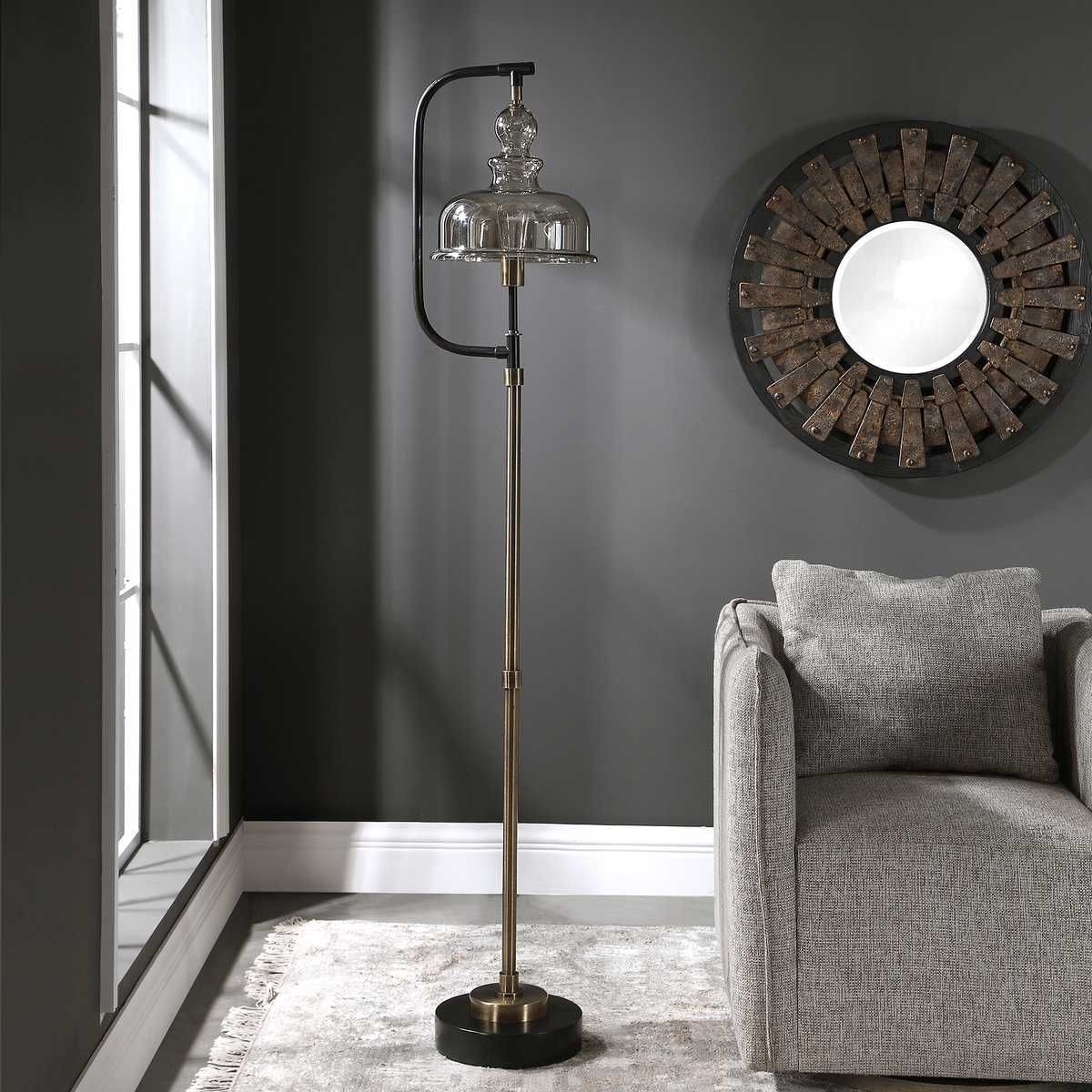 Elieser Floor Lamp – Lamps by Uttermost | Sutter & Vale