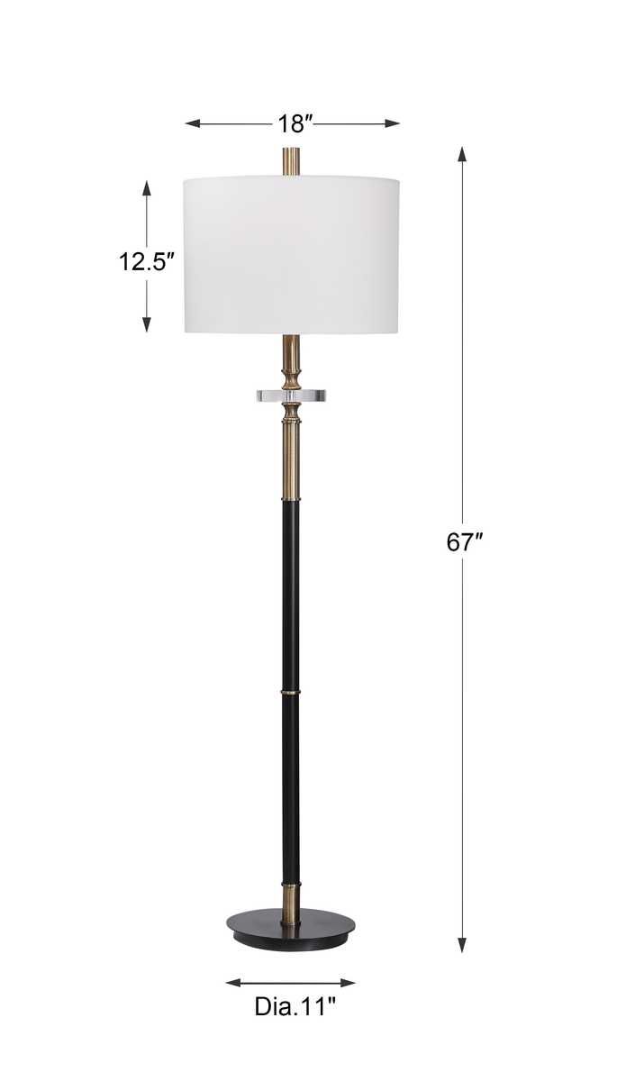 Maud Floor Lamp – Lamps by Uttermost | Sutter & Vale