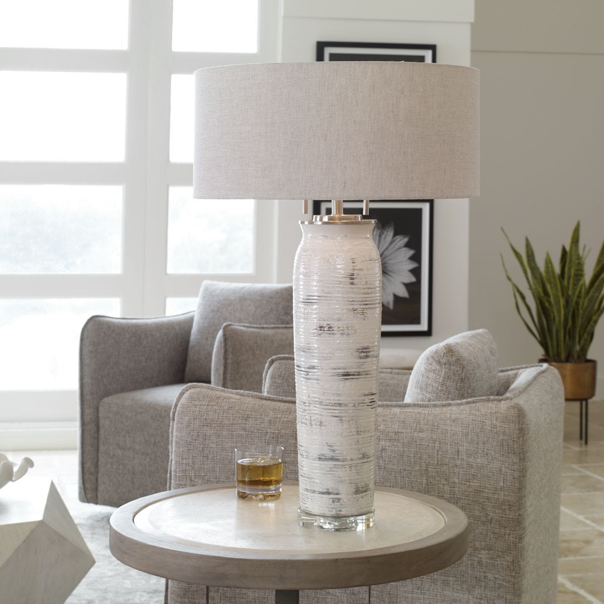 Lenta Table Lamp – Lamps by Uttermost | Sutter & Vale