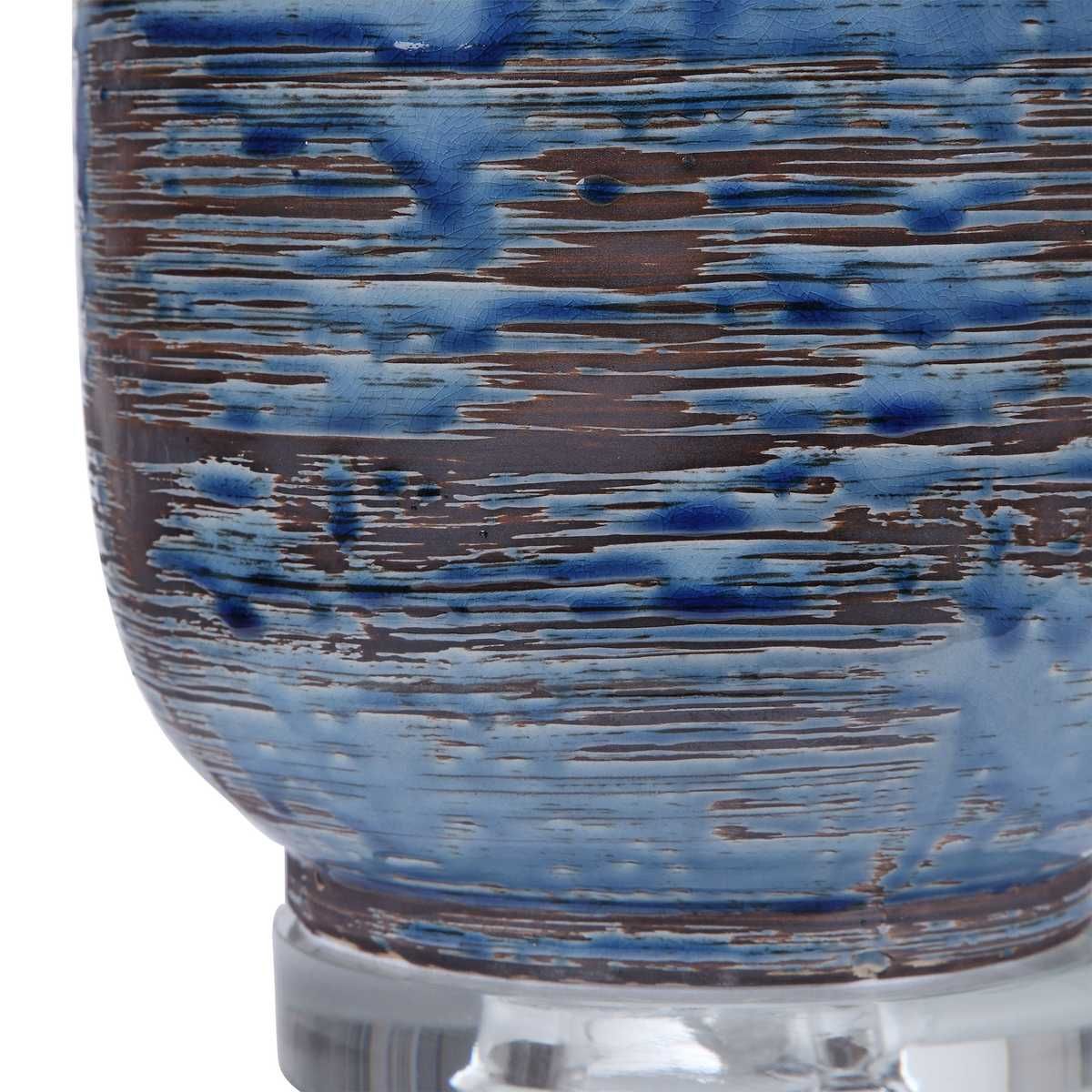 Magellan Table Lamp, Blue – Lamps by Uttermost | Sutter & Vale